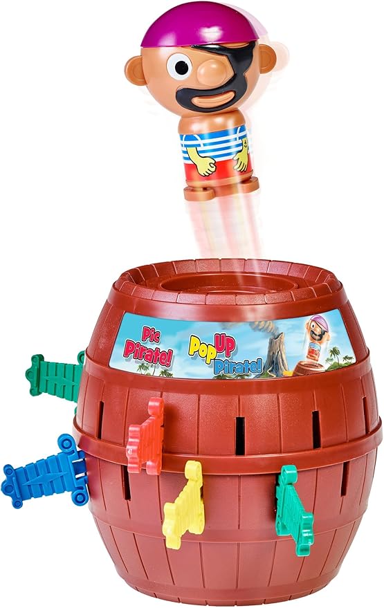 TOMY Pop Up Pirate Board Game - Swashbuckling Kids Games for Family Game Night - Kids Activities and Pirate Accessories - Family Board Games for Kids Ages 4 and Up