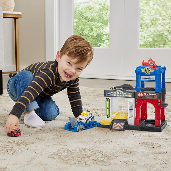 VTech Go! Go! Smart Wheels Save The Day Response Center Playset