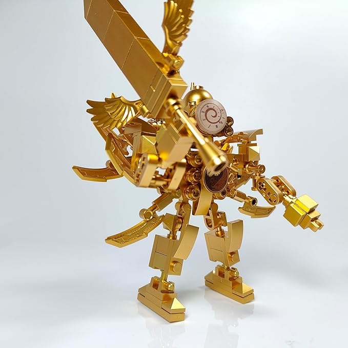 Skibid Toilet Building Block Set, Mini Big Sword Titan Clock Man Skibid Building Brick for Adults Fans 159PCS Blocks