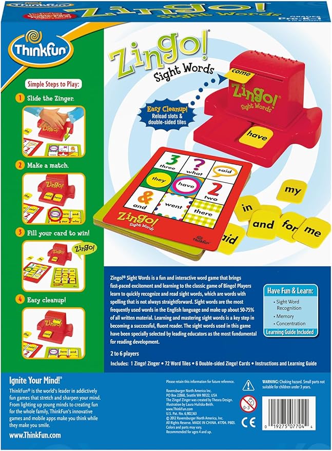 Think Fun Zingo 1-2-3