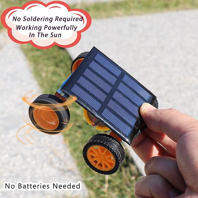 STEM Kits for Kids Ages 8-10-12-14, Stem Building Toys for Boys Age 8-12, Science Experiments for Kids 9-12, Kids Solar Car STEM Projects Activities for Kids Ages 8-12, Stem Toys for Ages 8-13