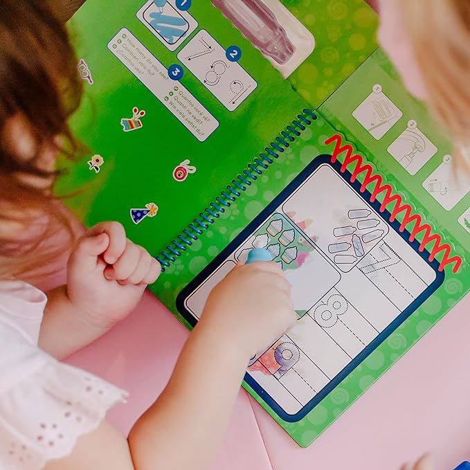 Melissa & Doug Blues Clues & You! Water Wow!! Counting Water Reveal Travel Book | Activity Pad | 3+ | Gift for Boy or Girl