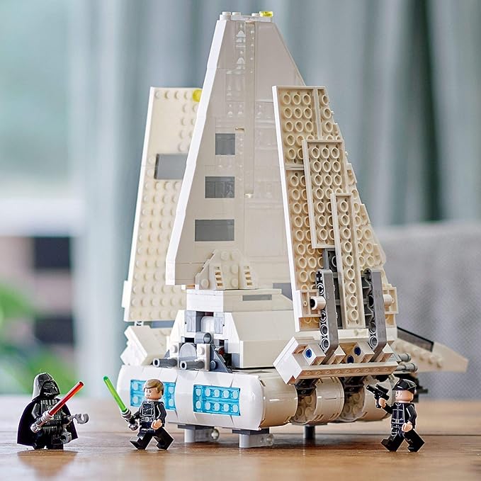 LEGO Star Wars Imperial Shuttle 75302 Building Kit; Awesome Building Toy for Kids Featuring Luke Skywalker and Darth Vader; Great Gift Idea for Star Wars Fans Aged 9 and Up, New 2021 (660 Pieces)
