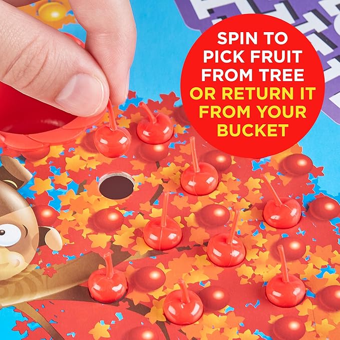 Hasbro Gaming Hi Ho Cherry-O Board Game | Preschool Games for Kids | 2-4 Players | Easter Gifts for Girls & Boys | Ages 3+ (Amazon Exclusive)