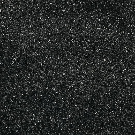 Colorations Colorful Vibrant Sand 22 oz Jar for Arts and Crafts & Play Activity, Black (CSBK)