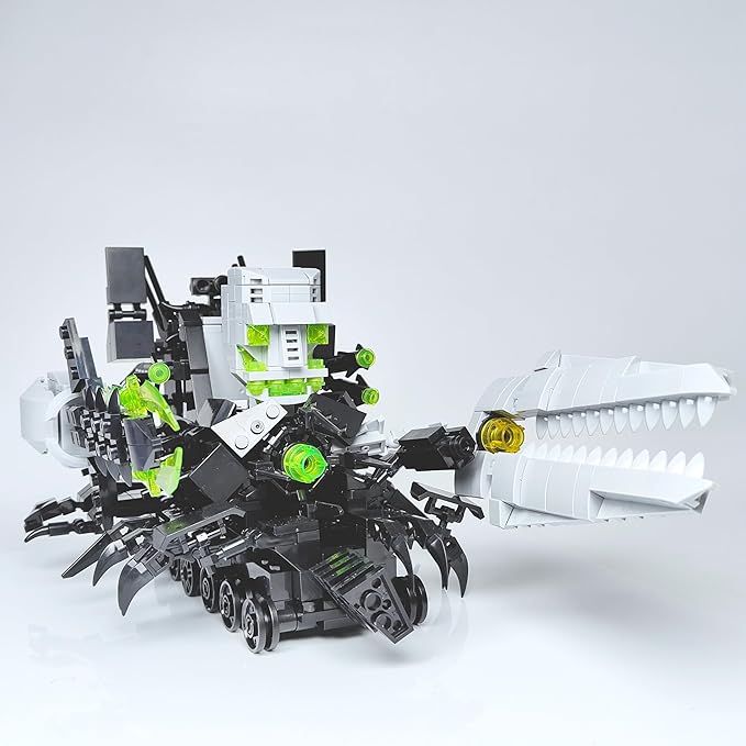 Skibid Toilet Building Block Set, Giant GMAN Tank Robot Skibid Building Brick for Adults Fans 604PCS Blocks