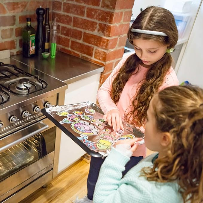 Tiger Tribe: Shrinkies - Ultimate Collection - Color & Bake to Create Charms for Jewelry & Keychains, Craft Kit, Kids Ages 5+, Adult Supervision