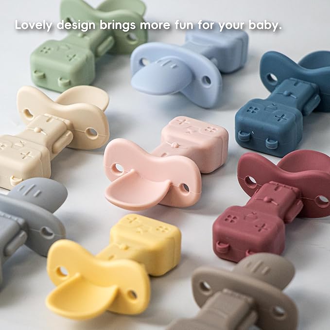 Baby Spoons, 3PCS Silicone Baby Spoons Self Feeding 6+ Months Robot Baby Utensils Baby Led Weaning Spoons with Anti Choke Barrier First Stage Training Toddler Spoons, BPA Free (Yellow)