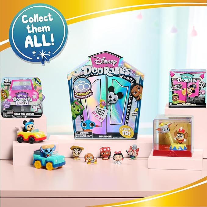 Disney Doorables Hercules Collector Pack, Collectible Blind Bag Figures, Officially Licensed Kids Toys for Ages 5 Up, Amazon Exclusive