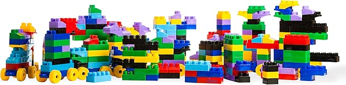 Dimple Building Blocks for Toddler (300 Pcs) Stacking Toys & Puzzle Games for Learning and STEM Fun Montessori Toys, Educational Baby Blocks Age 3+ Toddler Boy & Girl Birthday for Kids