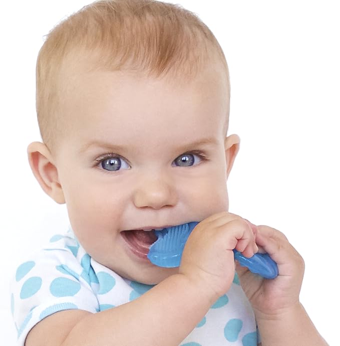 Nuby 3 Step Soothing Teether 3 Piece Set- Assorted Color