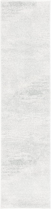 SAFAVIEH Evoke Collection 2'2" x 11' Ivory/Sage EVK272B Modern Abstract Non-Shedding Entryway Foyer Living Room Kitchen Runner Rug