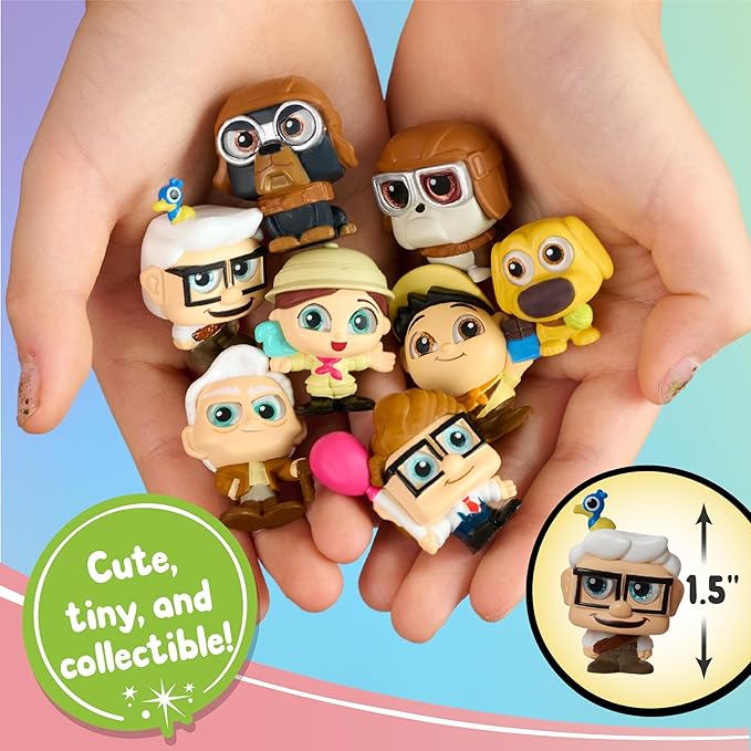 Disney Doorables UP Collector Pack, Collectible Blind Bag Figures, Kids Toys for Ages 5 Up, Amazon Exclusive