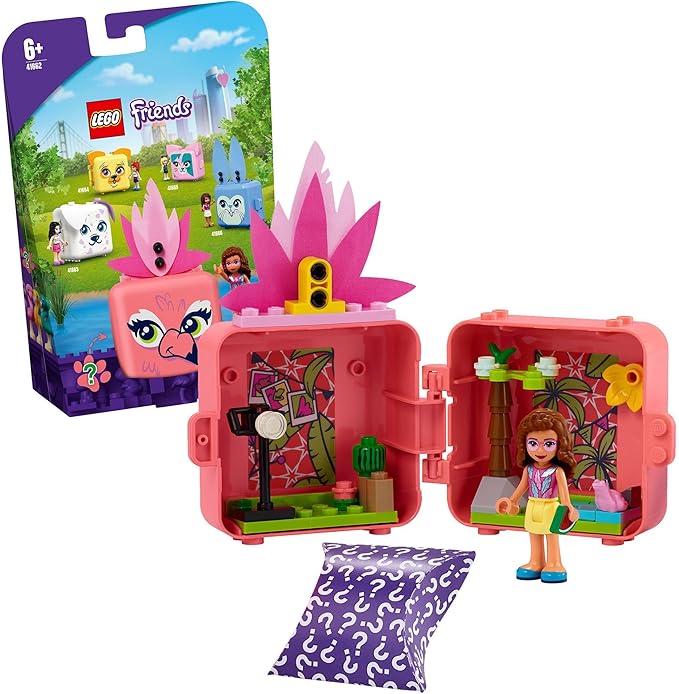 LEGO 41662 Friends Cubo-Flamenco de Olivia