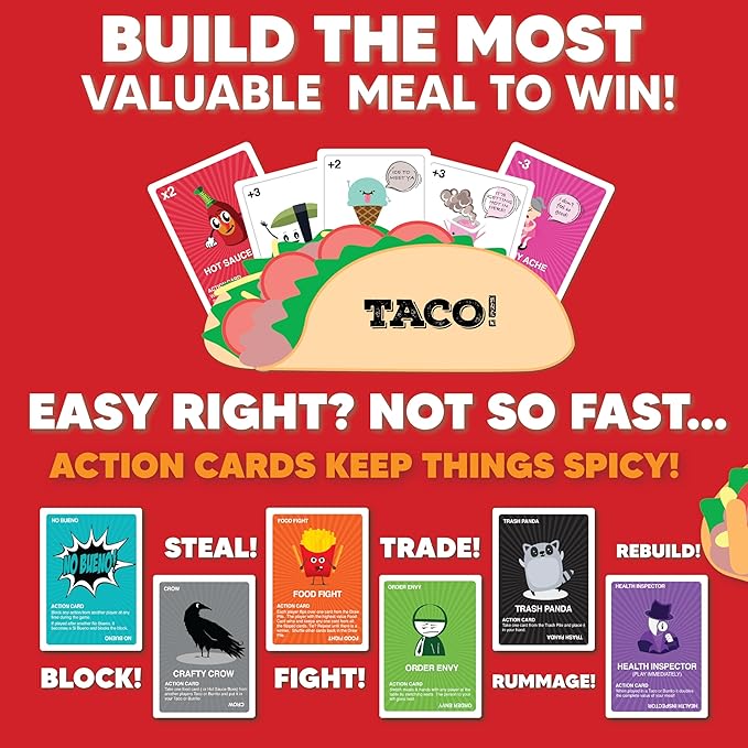 Taco vs Burrito - The Wildly Popular Surprisingly Strategic Card Game Created by a 7 Year Old