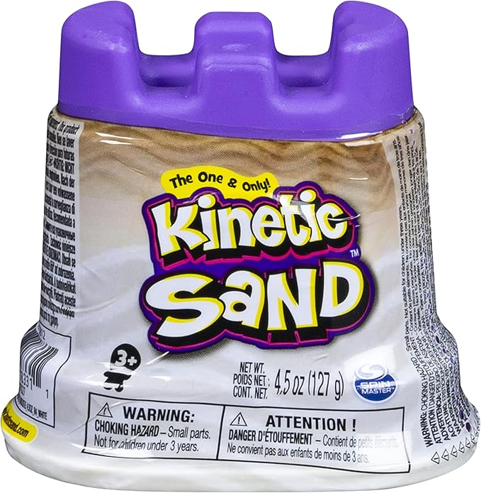 Kinetic Sand - Single Container - 4.5 oz - White