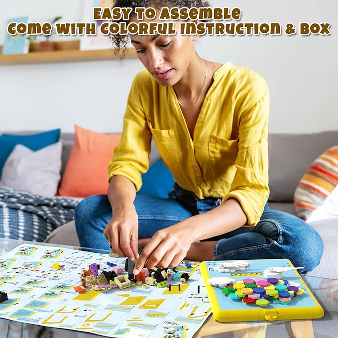 Kevin Bird Up Balloon House Building Toy Set, Compatible with Lego Up House Modern Art Flying House Building Kit, Build & Display Home Decor Wall Art, Birthday Gift Idea for Kids, Adults. 279 Pcs