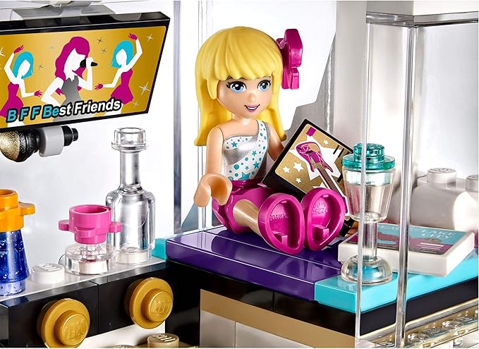 LEGO Friends 41106 Pop Star Tour Bus Building Kit