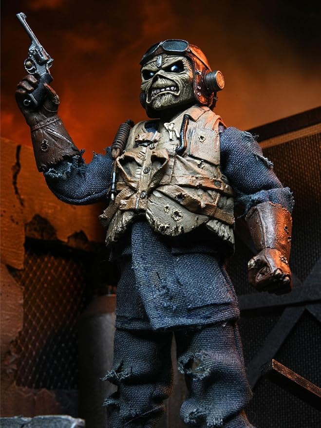 NECA Iron Maiden - Aces High Eddie - 8" Clothed Action Figure