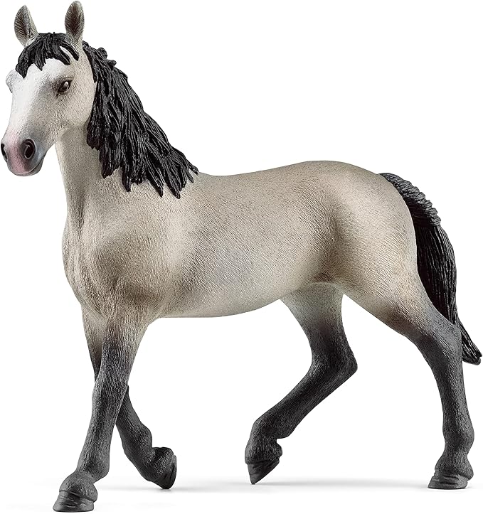 Schleich Horses 2023, Horse Club, Horse Toys for Girls and Boys Cheval de Selle Francais Mare Horse Toy Figurine, Ages 5+, Multi