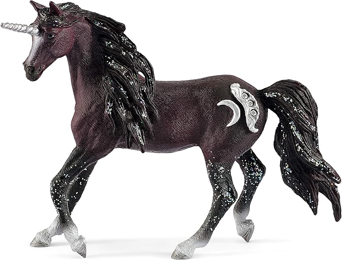Schleich bayala, Unicorn Toys, Unicorn Gifts for Girls and Boys 5-12 Years Old, Moon Unicorn Stallion, Ages 5+