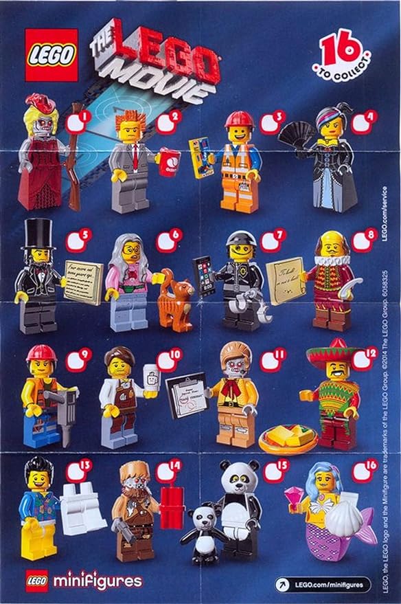 LEGO The Movie Bad Cop Good Cop Minifigure Series 71004