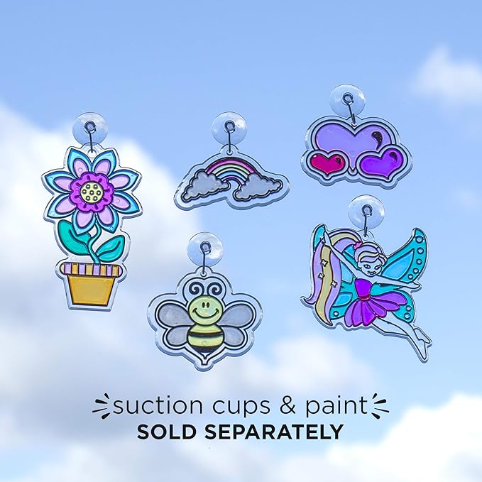 Yes Made by Me Assorted Window Art Refill Pack 12 pk