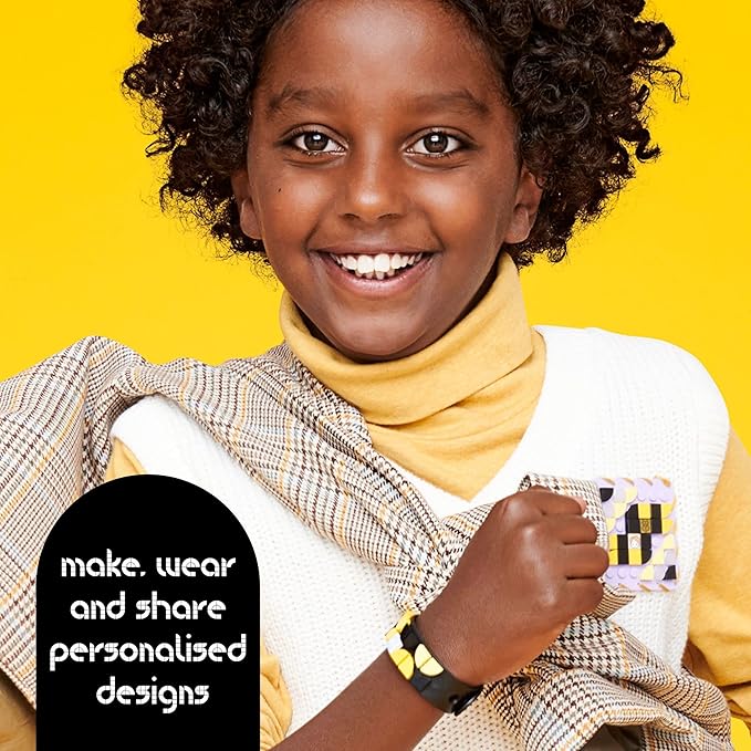 LEGO DOTS Hogwarts Accessories Pack 41808, Harry Potter Themed Jewelry Making Kit with Bracelet, 2 Bag Tags and Stich-on Patch, DIY Craft Toy Set for Kids