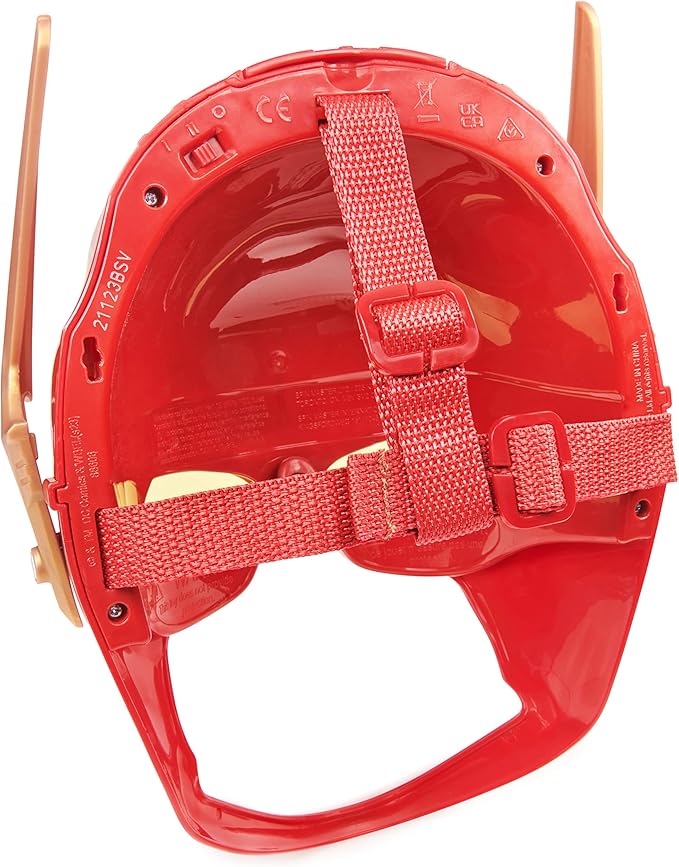 DC Comics, The Flash Hero Set, Iconic Mask with Visor and Ring, 10+ Unique