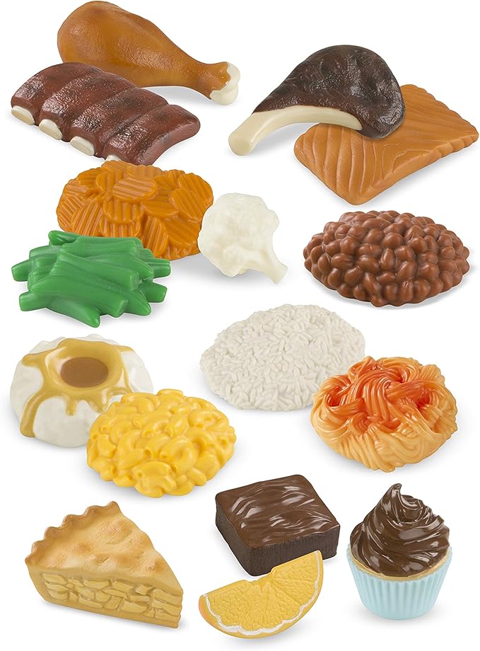 Melissa & Doug Food Fun Combine & Dine Dinners - Red