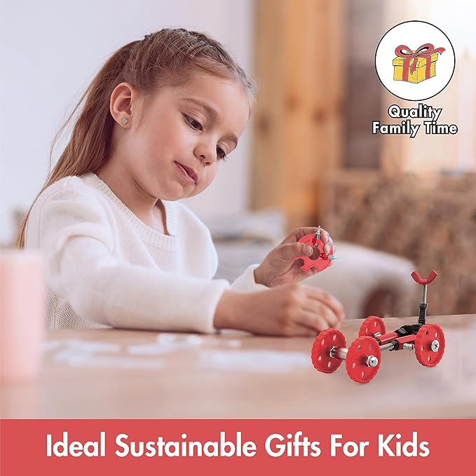 Vehicle Stem Building Toys, Educational Build Your Own Robot Toy for Kids Age 6 7 8 9+ Year Old Boys and Girls, Stem Toys Engineering Kit, Construction Toys Steam Gift - FormulaBit