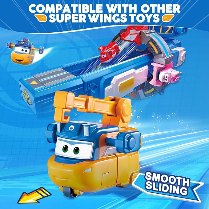 Super Wings Transformer Toys, 2 in Marty Robot Transformer Action Figures, 2-in-1 Mode Robot Transformer Toys for Boys Girls 4-6 6-8, Fun Plane Toys for Boys Toddlers Kids Age 3 4 5 6 7 8