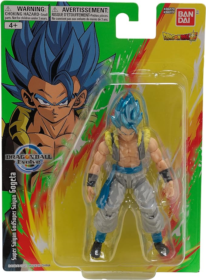 Bandai America - Dragon Ball Evolve 5 Action Figure Super Saiyan Blue Gogeta