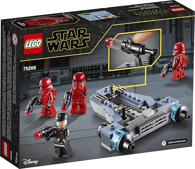 LEGO Star Wars Sith Troopers Battle Pack 75266 Stormtrooper Speeder Vehicle Building Kit (105 Pieces)