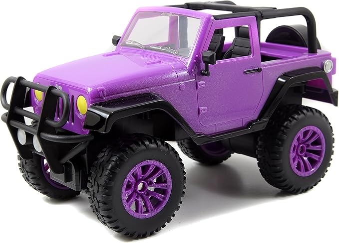 Jada Toys GIRLMAZING Jeep R/C Vehicle (1:16 Scale), Purple