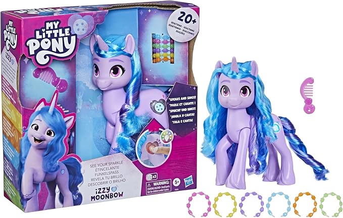 My Little Pony Toys: Make Your Mark Izzy Moonbow See Your Sparkle with Sounds, Music, and Lights