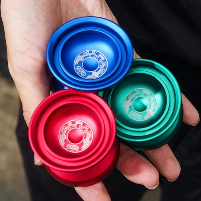 Duncan Toys Windrunner Yo-Yo [Pink] - Unresponsive Pro Level Aluminum Yo-Yo with Double Rim, Concave Bearing, SG Sticker Response