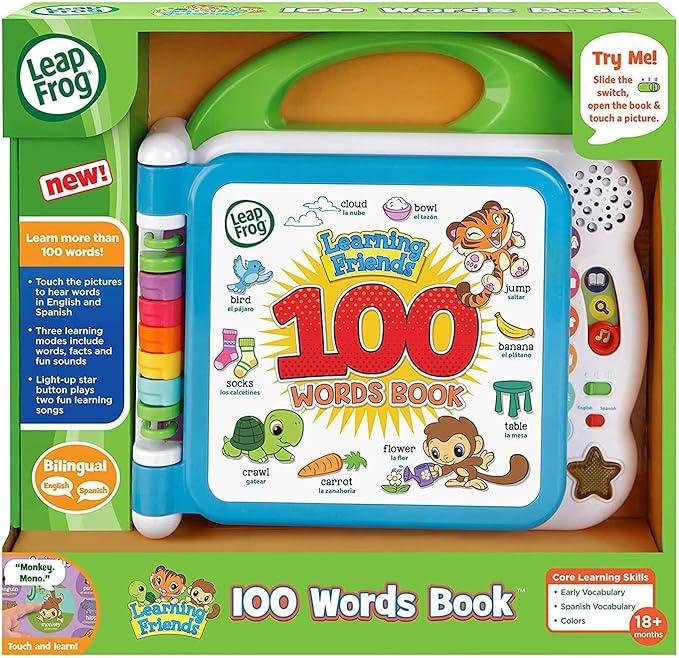 LeapFrog Learning 100 Words Book