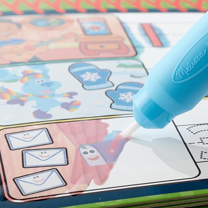 Melissa & Doug Blues Clues & You! Water Wow!! Counting Water Reveal Travel Book | Activity Pad | 3+ | Gift for Boy or Girl