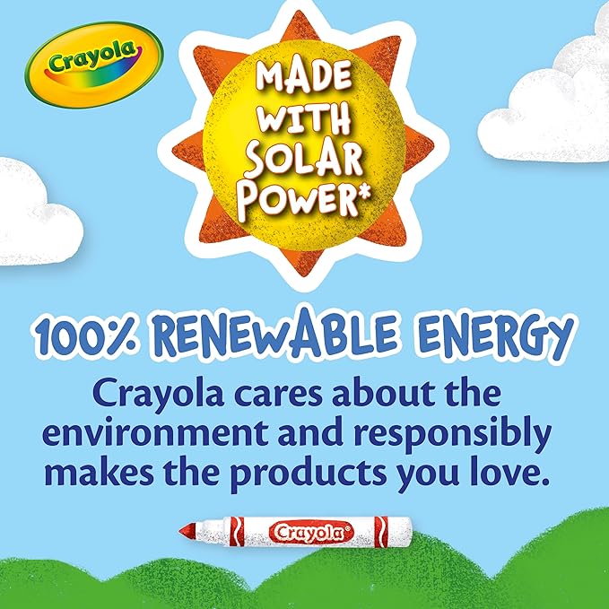 Crayola Washable Markers - Red (12ct), Kids Broad Line Markers, Bulk Markers for Classrooms & Teachers