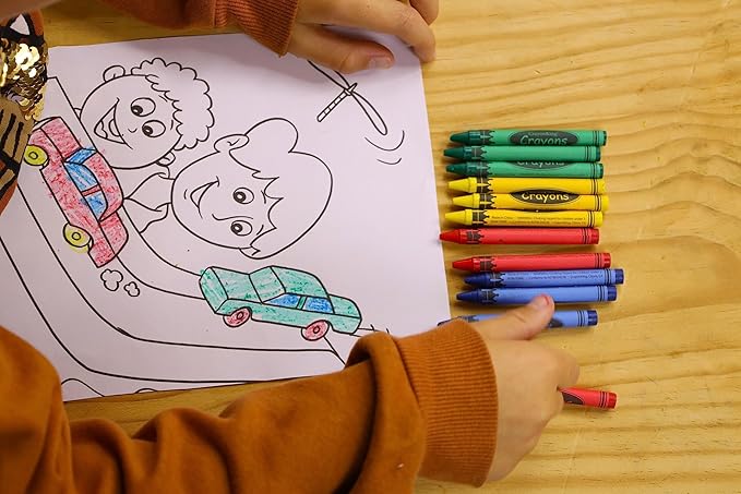 CrayonKing 500 Sets of 4-Pack in Cello (2,000 total bulk crayons) Restaurants, Party Favors, Birthdays, School Teachers & Kids Coloring Non-Toxic Crayons