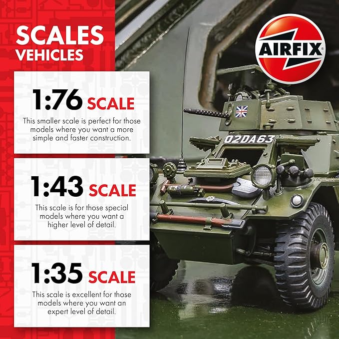 Airfix Quickbuild Vintage Classics Panther Tank 1:76 Military Ground Vehicle Plastic Model Kit A01302V