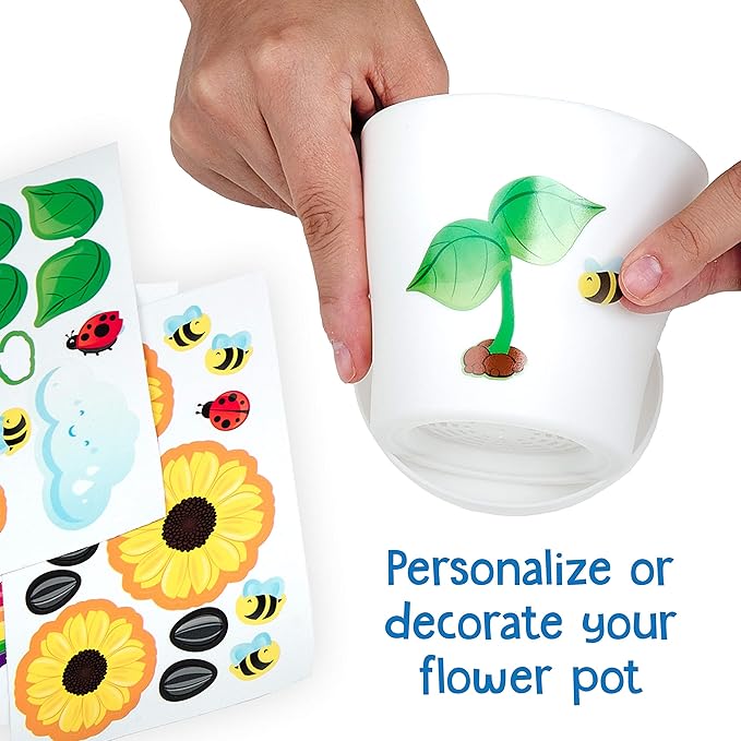 Creativity for Kids Sunflower Garden - Sunflower Growing Kit - Garden Set for Girls and Boys