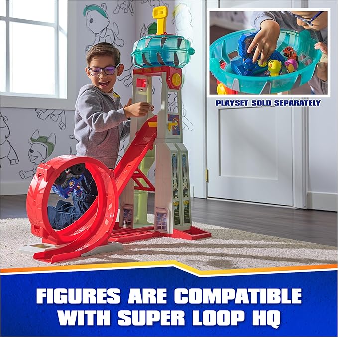 Paw Patrol: Rescue Wheels, Toy Figures Gift Pack, with 7 Collectible Action Figures, Kids Toys for Boys and Girls Ages 3 and up