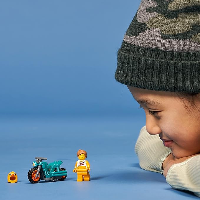 LEGO City Chicken Stunt Bike 60310 Building Kit; Fun Cool Toy for Kids (10 Pieces)