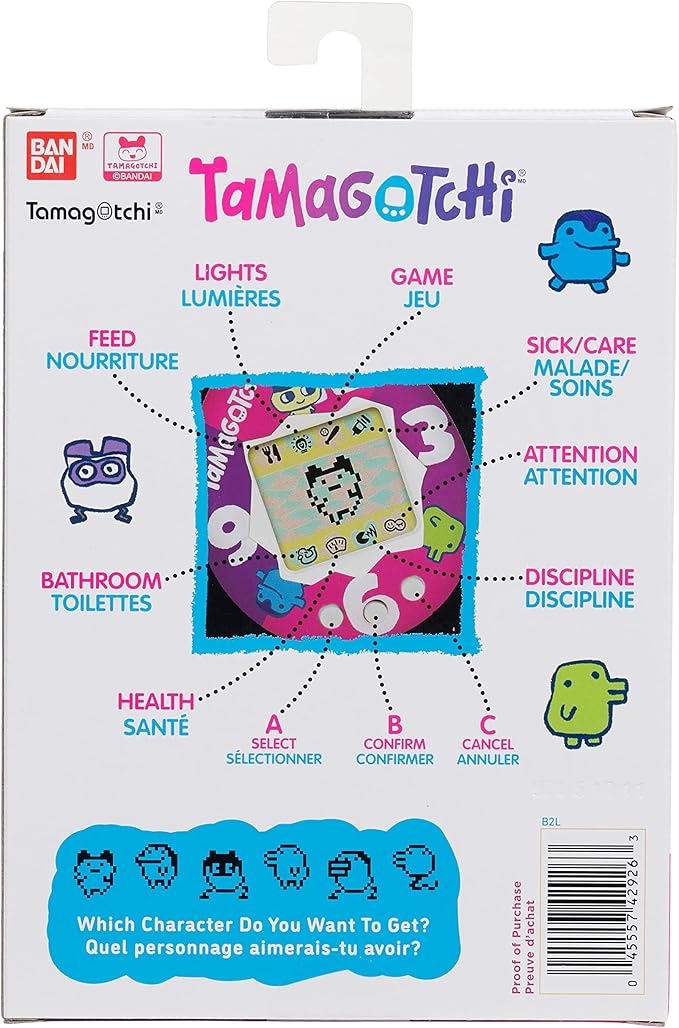 Tamagotchi Original - Neon (Updated Logo)