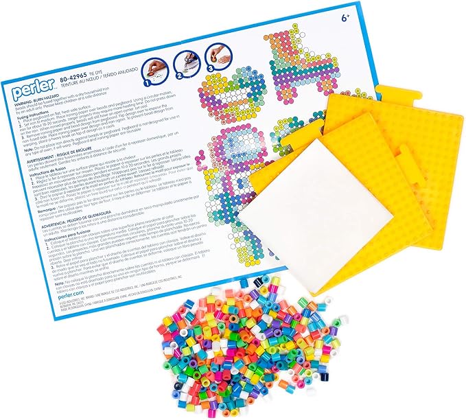 Perler Tie Dye Colors Beads Bucket Kit, 5000pcs