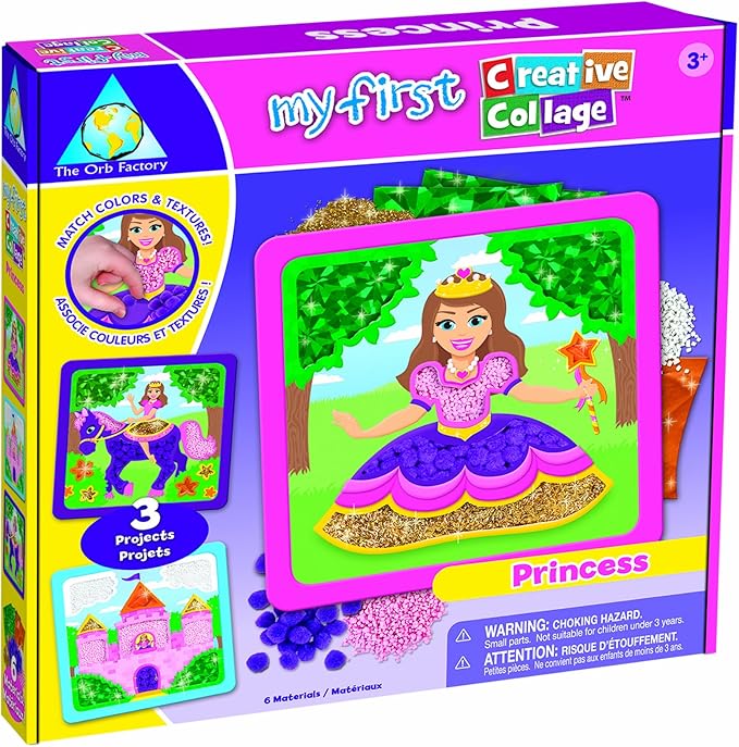 The Orb Factory Limited My First Creative Collage Princess