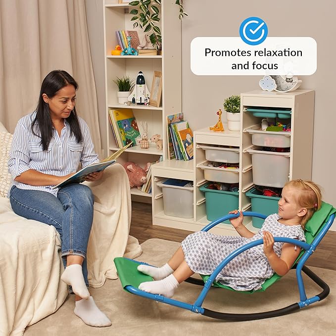 ODOXIA Kids Rocking Chair | Sensory Rocking Chair | Sensory Floor Rocker | Special Needs Chair for Child | Autism Equipment, Ages Toddler, Teeter, Totter
