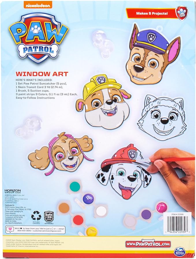 Horizon Group USA Paw Patrol Window Art